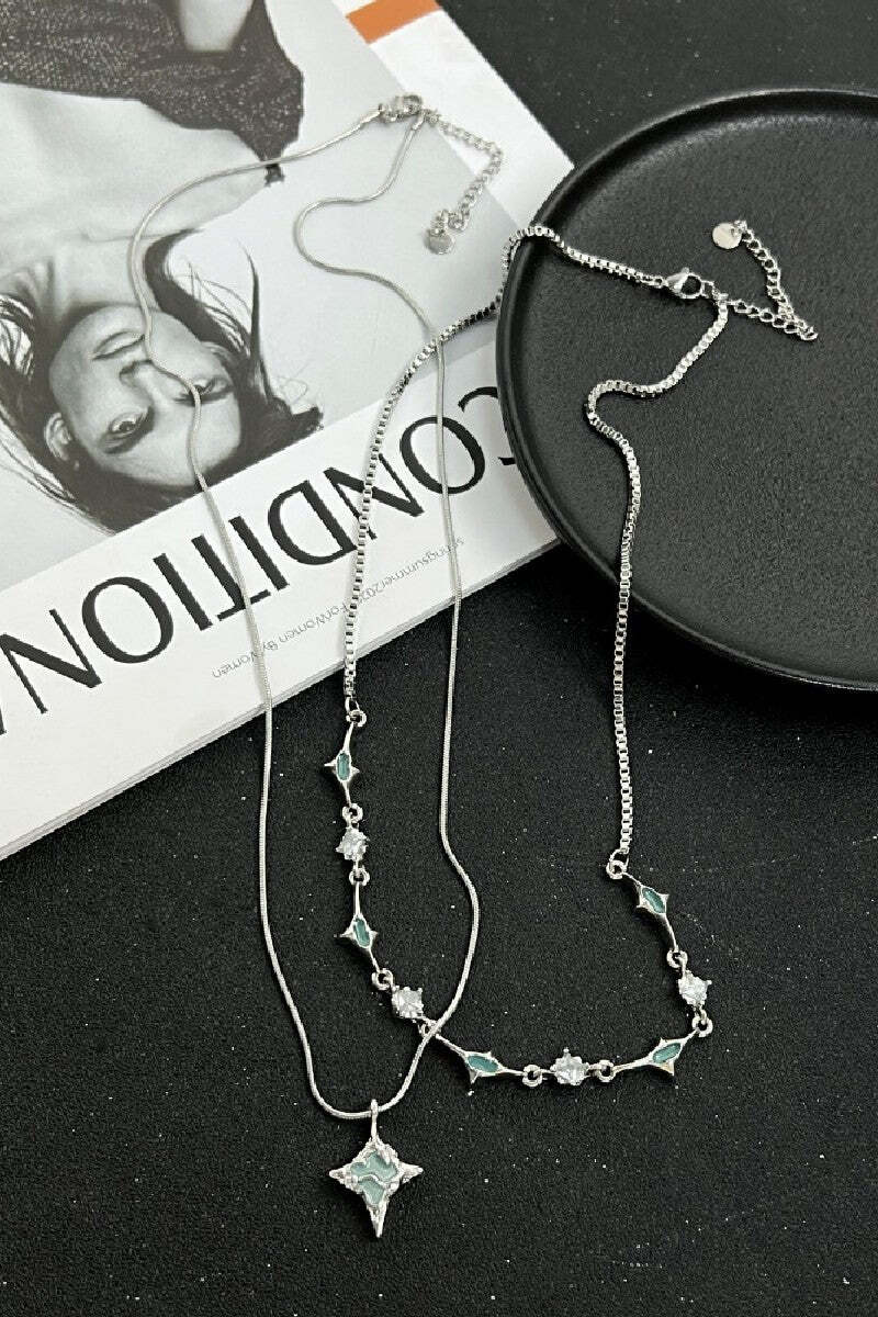 Nyxoria ™ Lunar Diamond Necklace